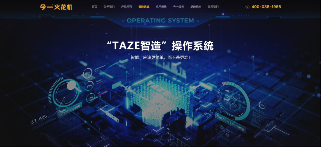 “今一”數控機床品牌定位案例